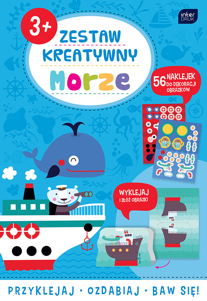 Zestaw kreatywny Morze A4 Interdruk